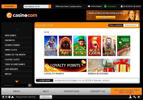 CasinoCom reviews