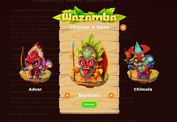 Wazamba Casino-register-hero