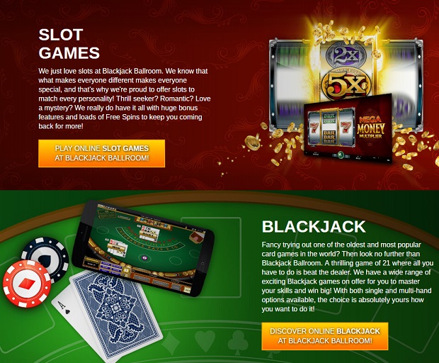 Blackjack Ballroom Online Casino