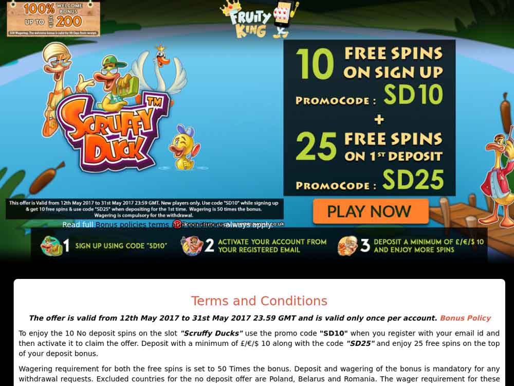 Free spins wagering