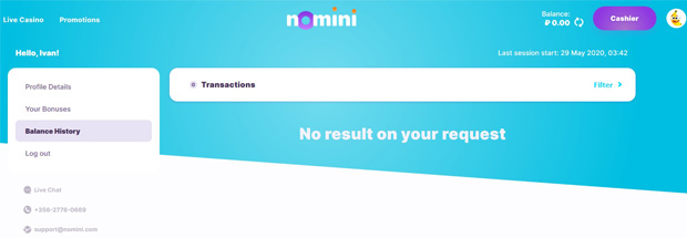 nomini2.com account
