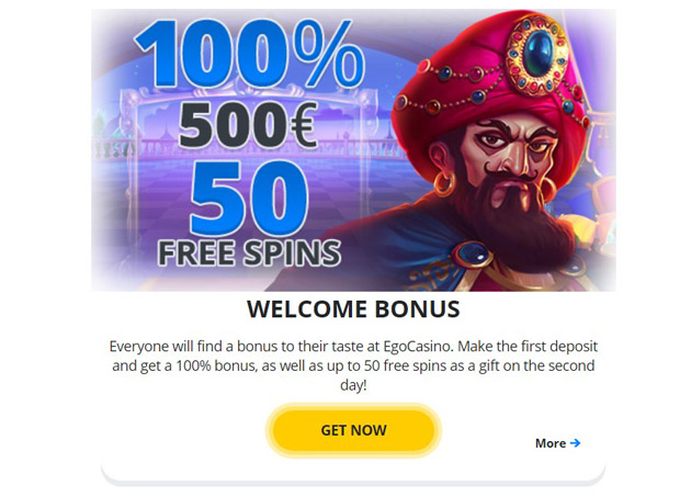 egocasino.com deposit bonus